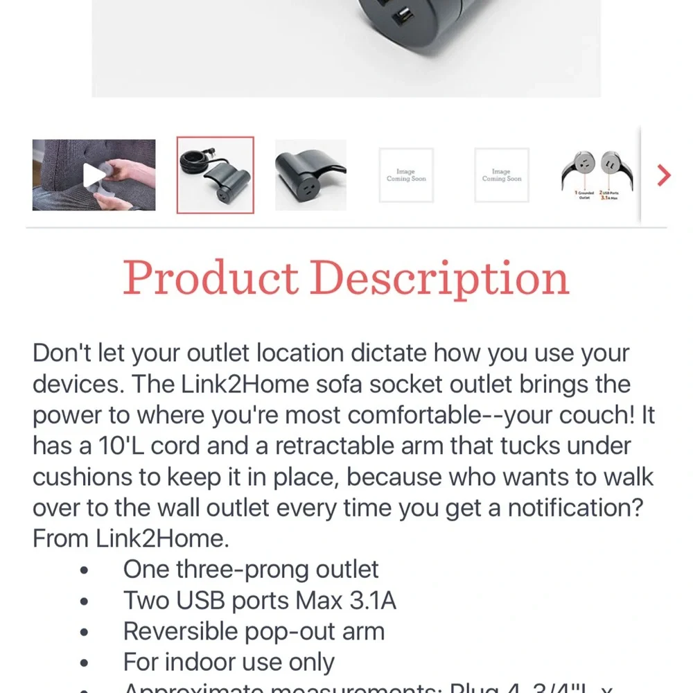 Sofa socket - Picture 9 of 12